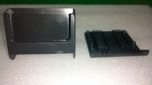 Security keypad plastic part