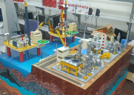 Oil & gas demonstrator system