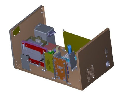 PCR device front view